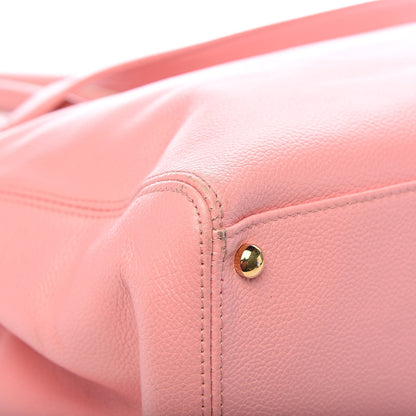 Chanel Calfskin Cerf Shopper Tote Pink 21 of 23