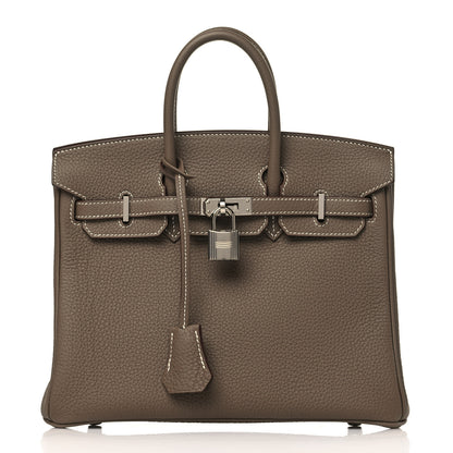 Hermes Togo Birkin 25 Etoupe 1 of 11