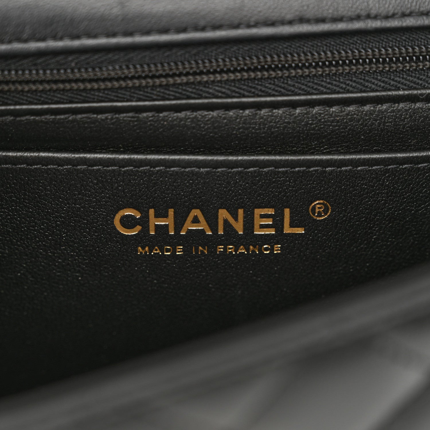 Chanel Lambskin Quilted Mini Rectangular Flap Black 6 of 13