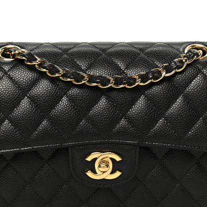 Chanel Caviar Quilted Small Double Flap Black 8 of 12