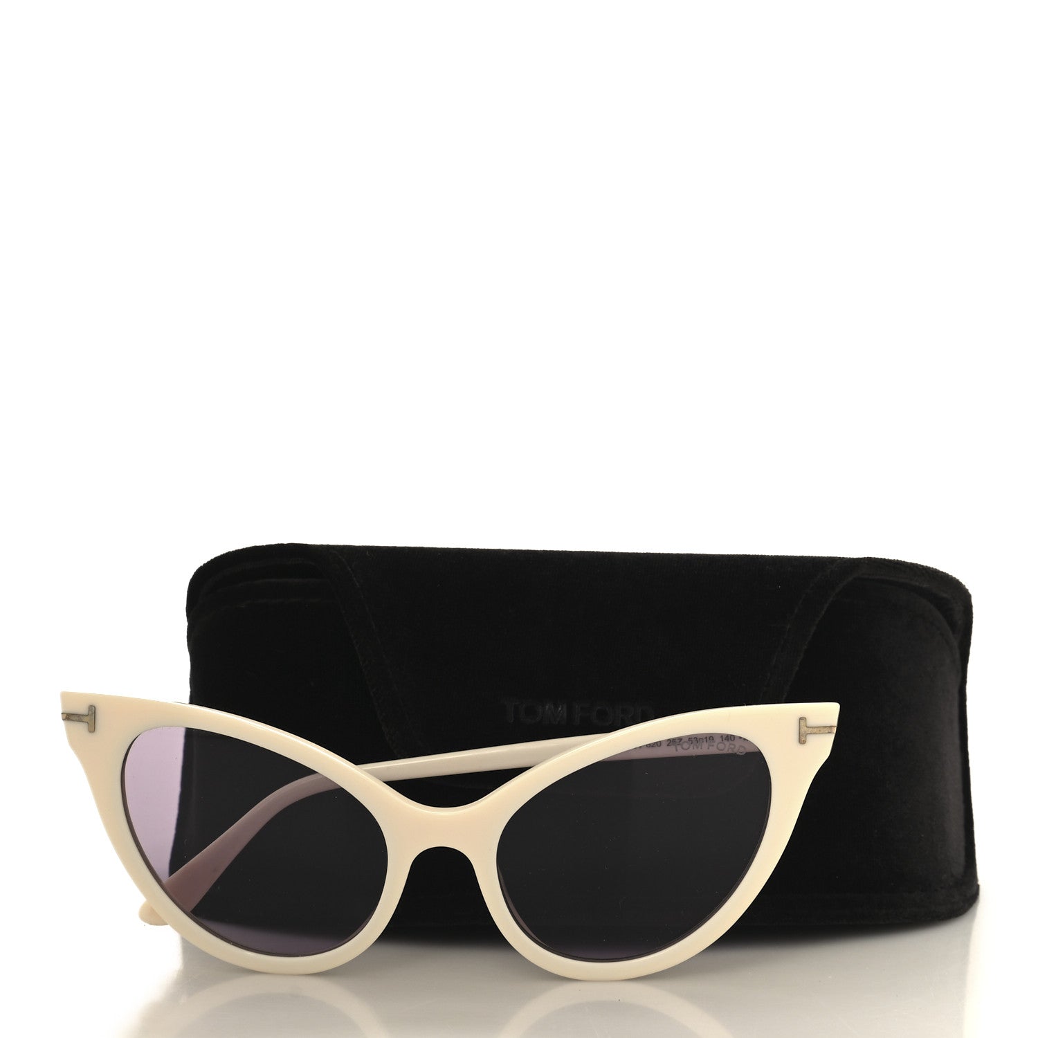 Tom Ford Evelyn-02 TF820 Cat Eye Sunglasses White 7 of 7