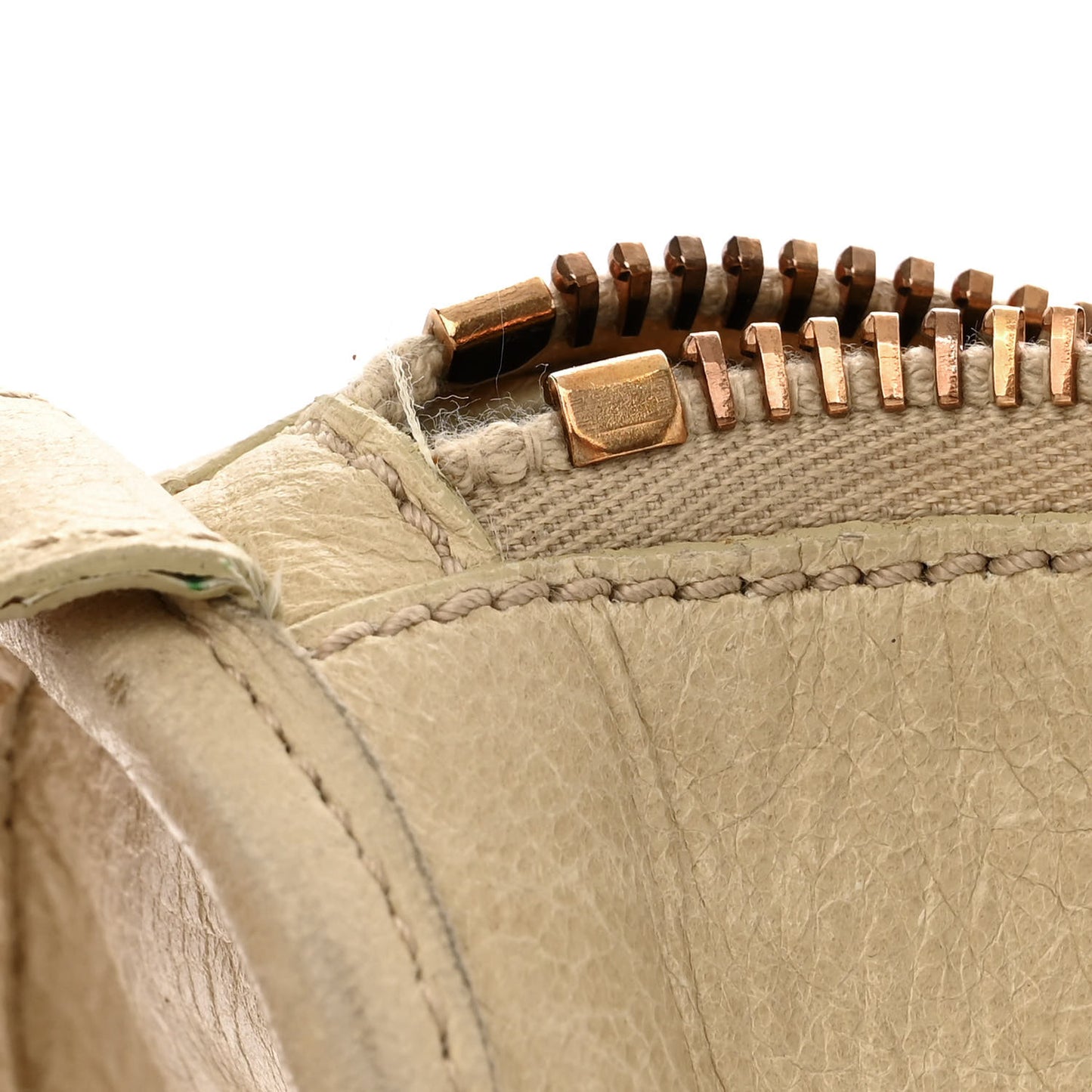 Agneau Giant 21 Rose Gold Hardware Work Praline
