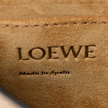Loewe Calfskin Jacquard Mini Gate Dual Bag Sand 6 of 9