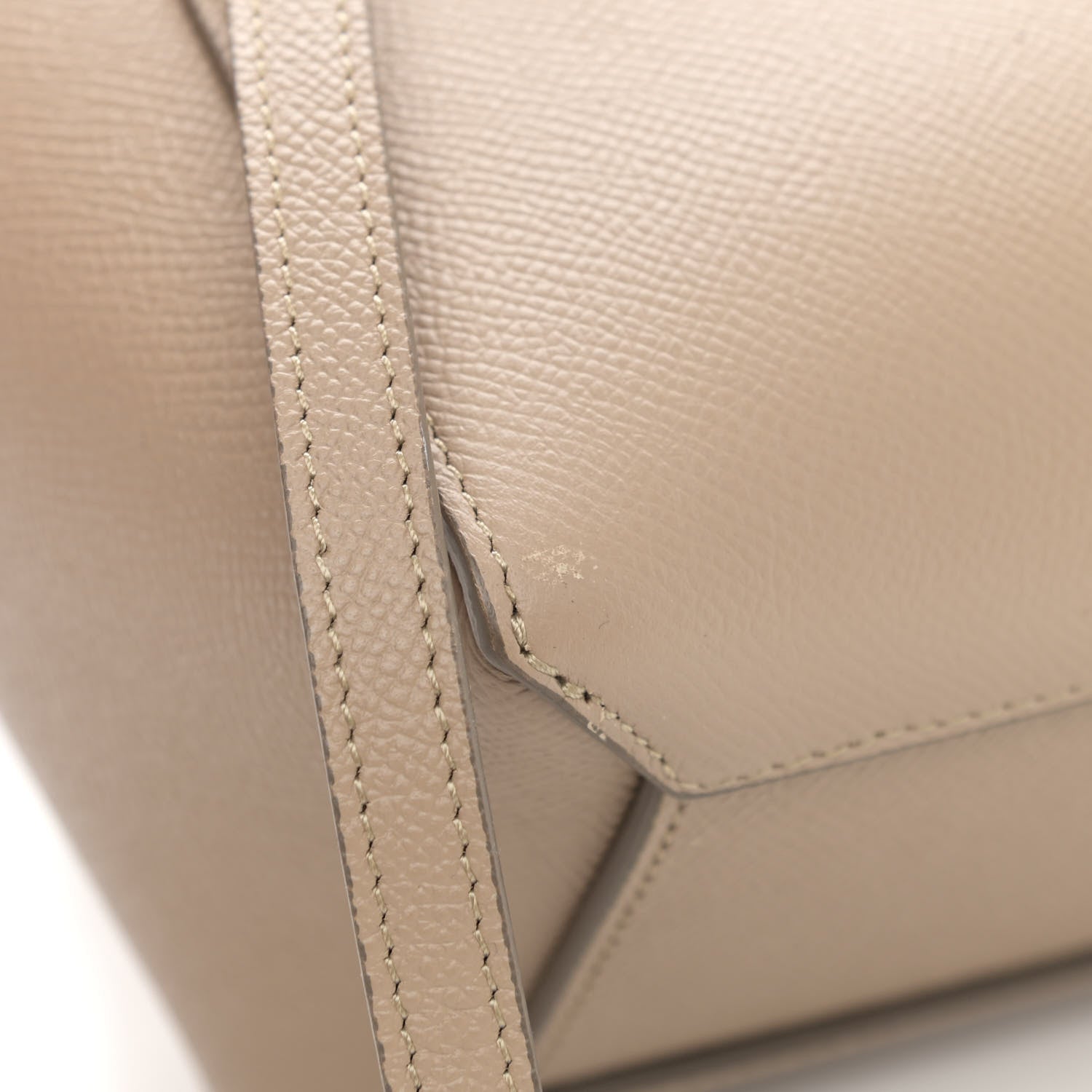 Celine Grained Calfskin Nano Belt Bag Light Taupe 9 of 11