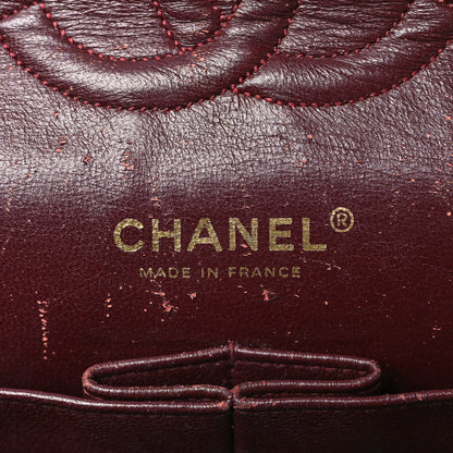 Chanel Lambskin Quilted Medium Double Flap Navy 6 of 15