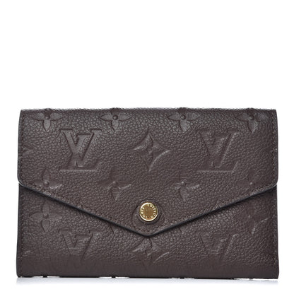 Louis Vuitton Empreinte Curieuse Compact Wallet Terre 1 of 7