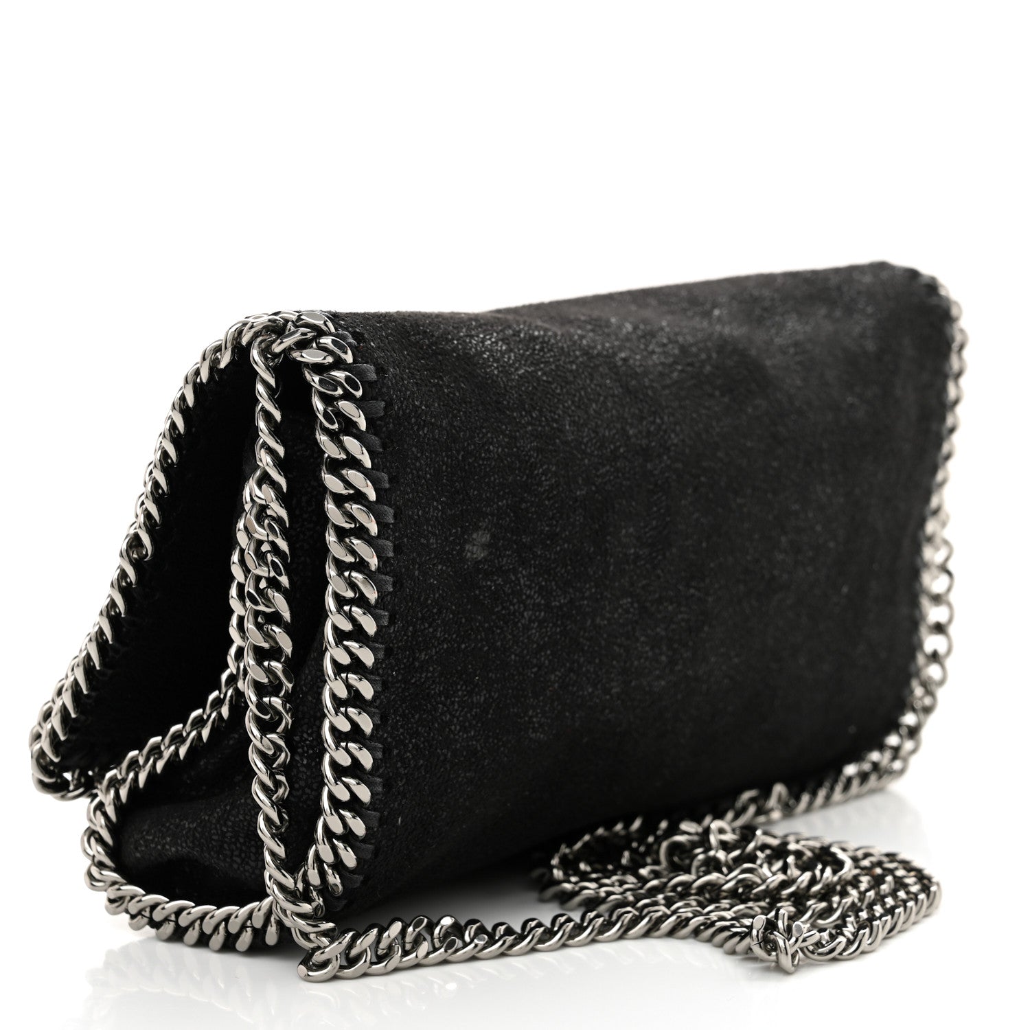 Stella McCartney Shaggy Deer Falabella Crossbody Bag Black 3 of 11