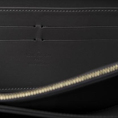 Louis Vuitton Vernis Zippy Wallet Gris Art Deco 6 of 8