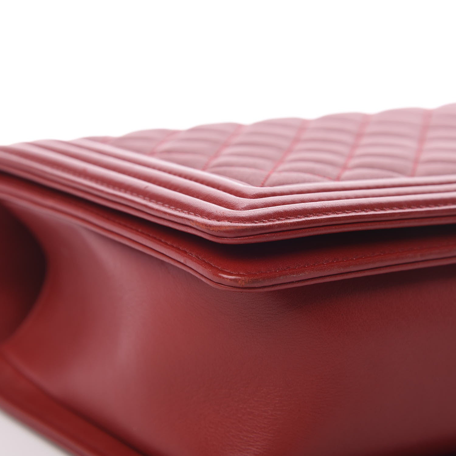 Chanel Calfskin Quilted New Medium Boy Flap Red 8 of 15