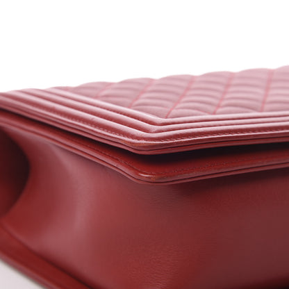 Chanel Calfskin Quilted New Medium Boy Flap Red 8 of 15