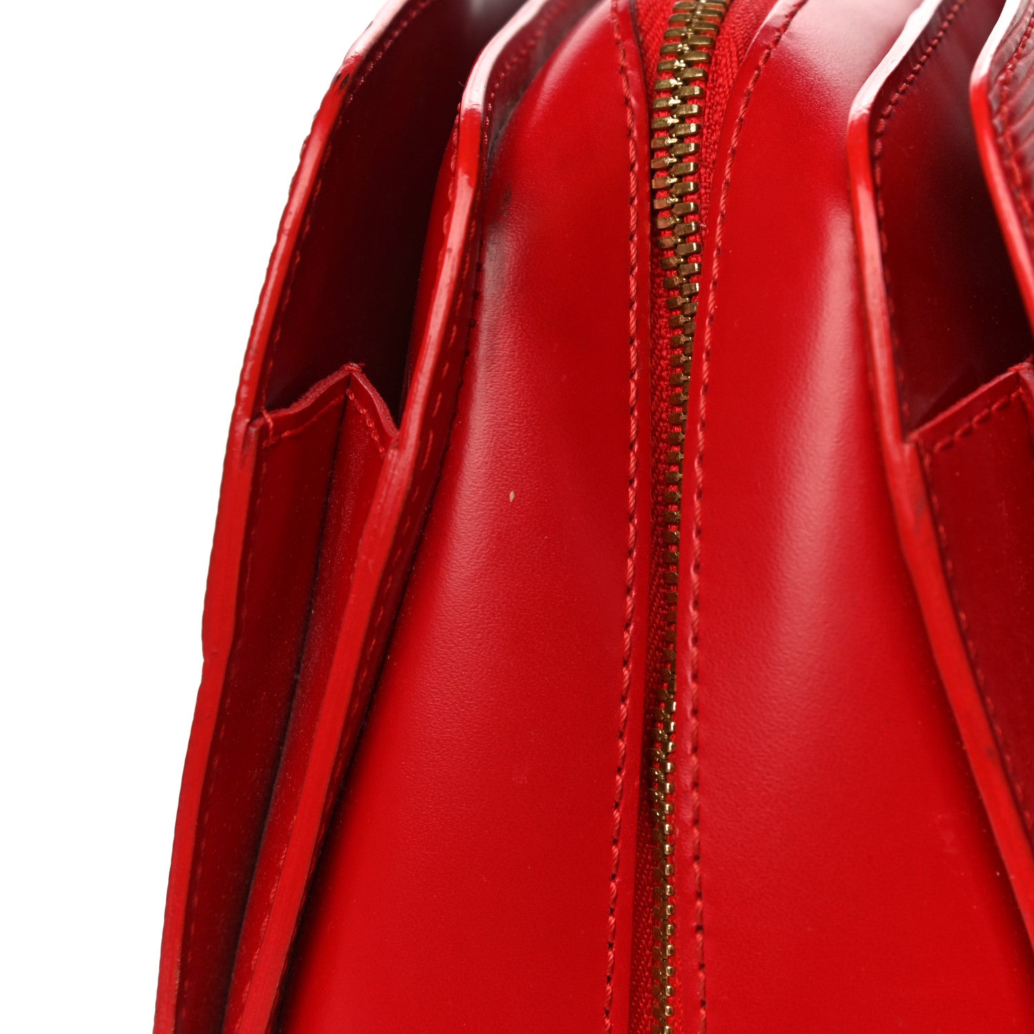 Louis Vuitton Epi Pont-Neuf Castillan Red 17 of 36