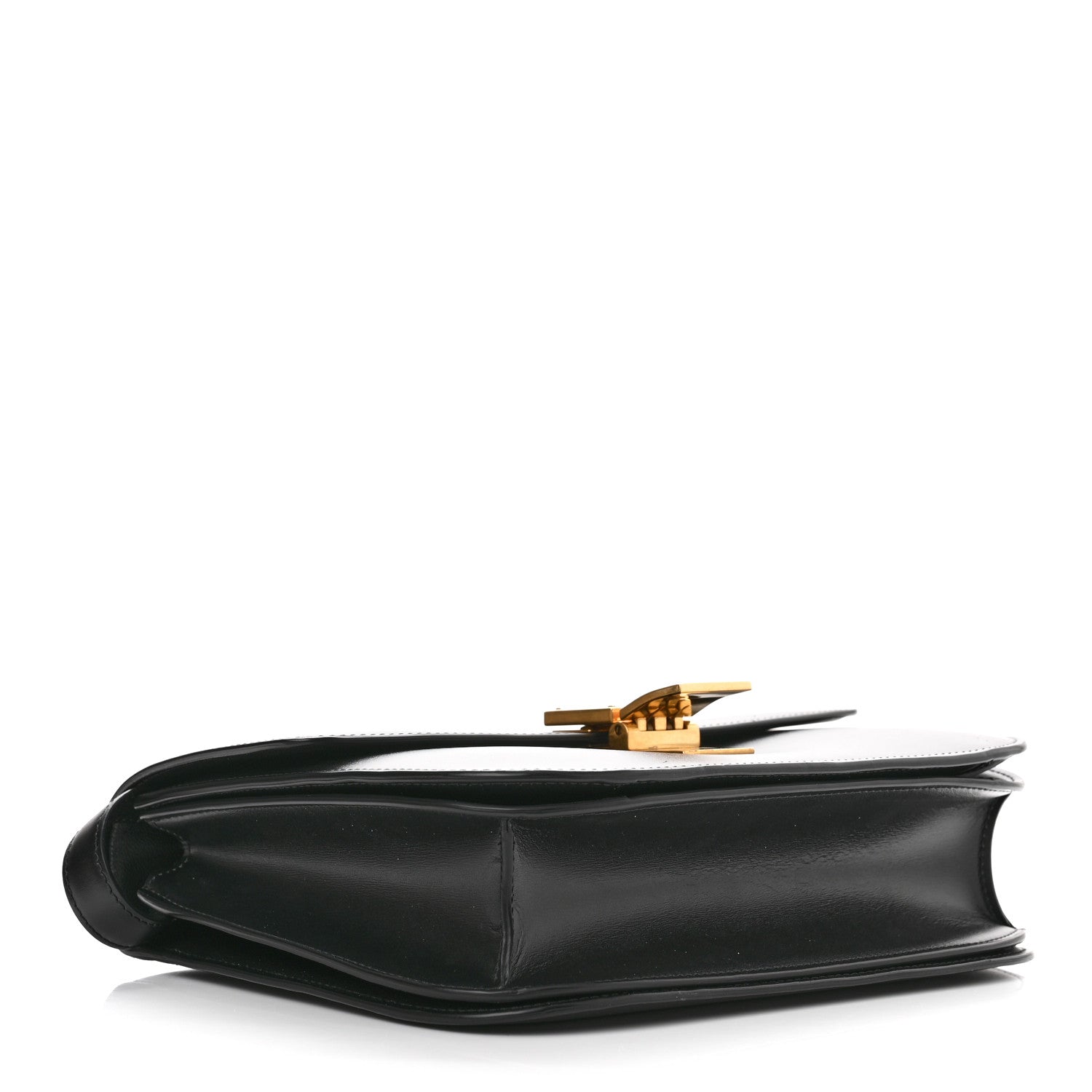 Celine Box Calfskin Medium Classic Box Flap Bag Black 4 of 12
