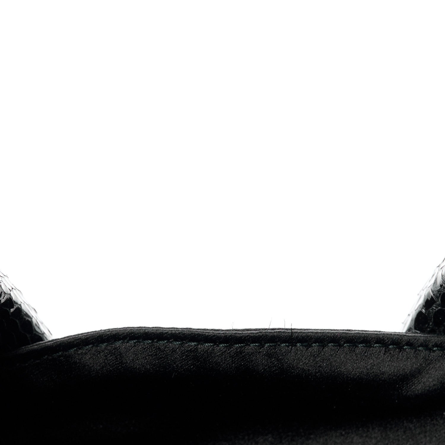 Bottega Veneta Satin Intreccio Impero Ayers Knot Clutch Black 11 of 12