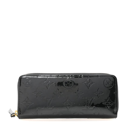 Louis Vuitton Vernis Clemence Wallet Black 1 of 6
