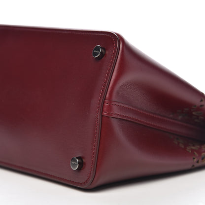 Alaia Calfskin Vienne Mina 25 Bag Pourpre 8 of 10