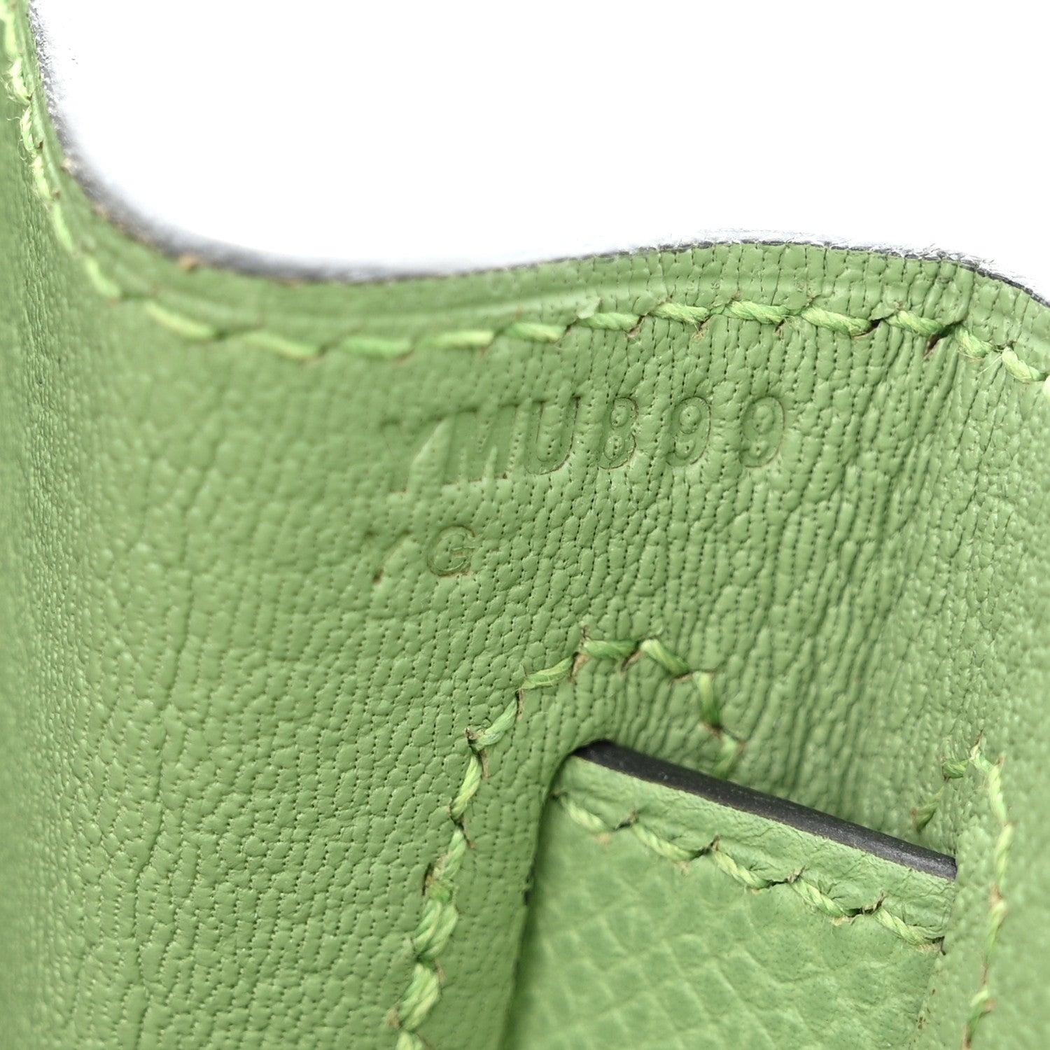 Hermes Epsom Kelly Sellier 32 Vert Criquet 7 of 13