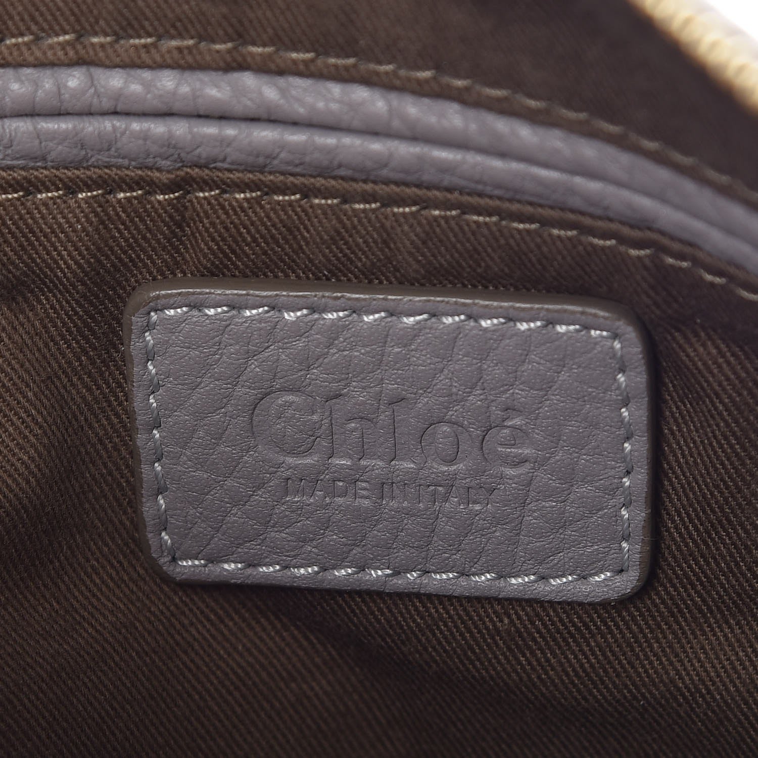 Chloe Calfskin Small Marcie Satchel Cashmere Grey 7 of 8