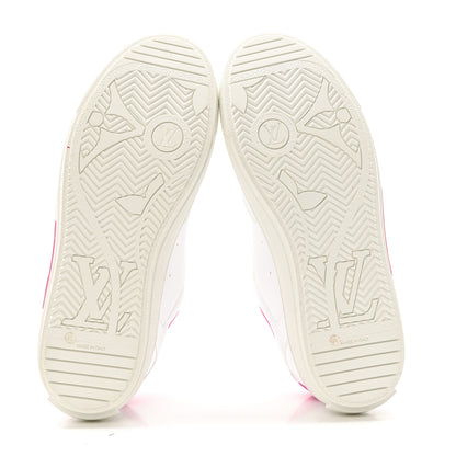 Louis Vuitton Calfskin Charlie Sneaker 41 Magenta 6 of 9