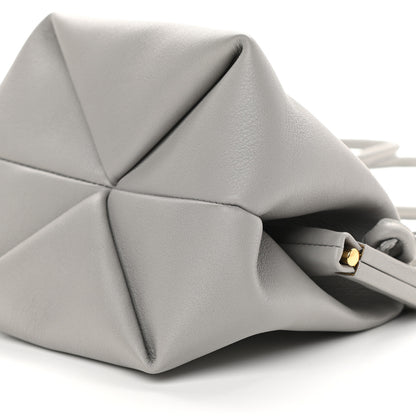 Mansur Gavriel Lambskin Mini Bloom Shoulder Bag Gray 8 of 9