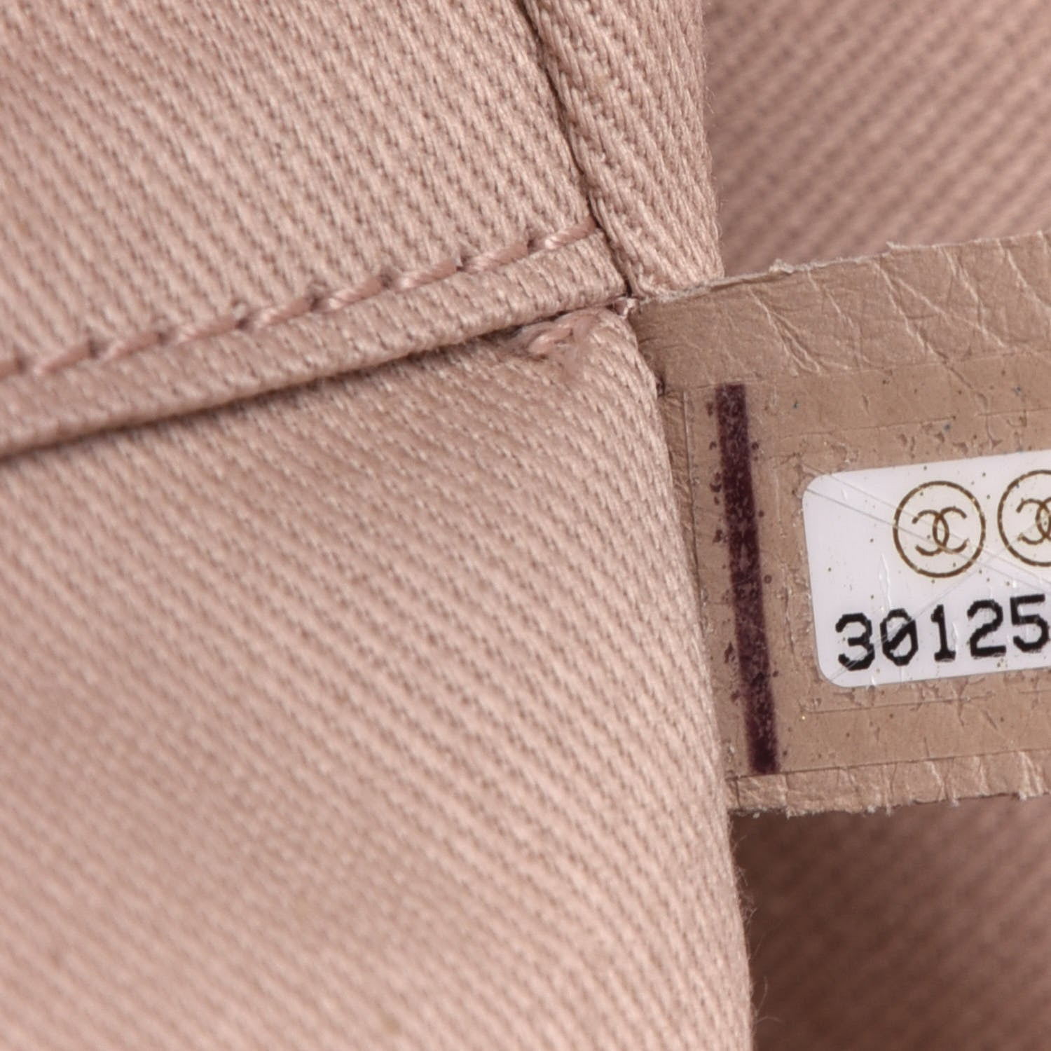 Chanel Mixed Fibers Calfskin Small Deauville Tote Beige 6 of 10
