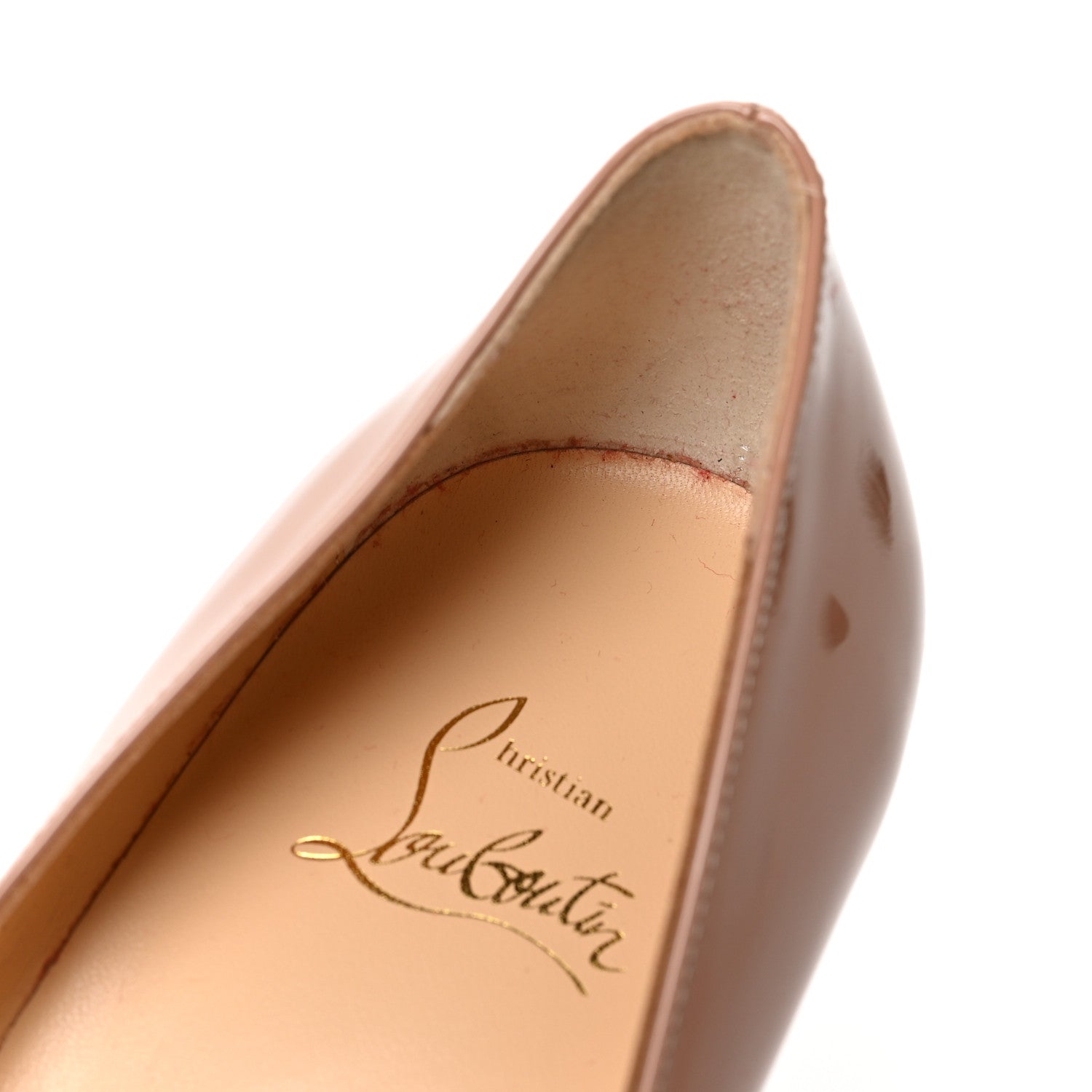 Christian Louboutin Patent Simple 70 Pumps 39 Nude 8 of 9