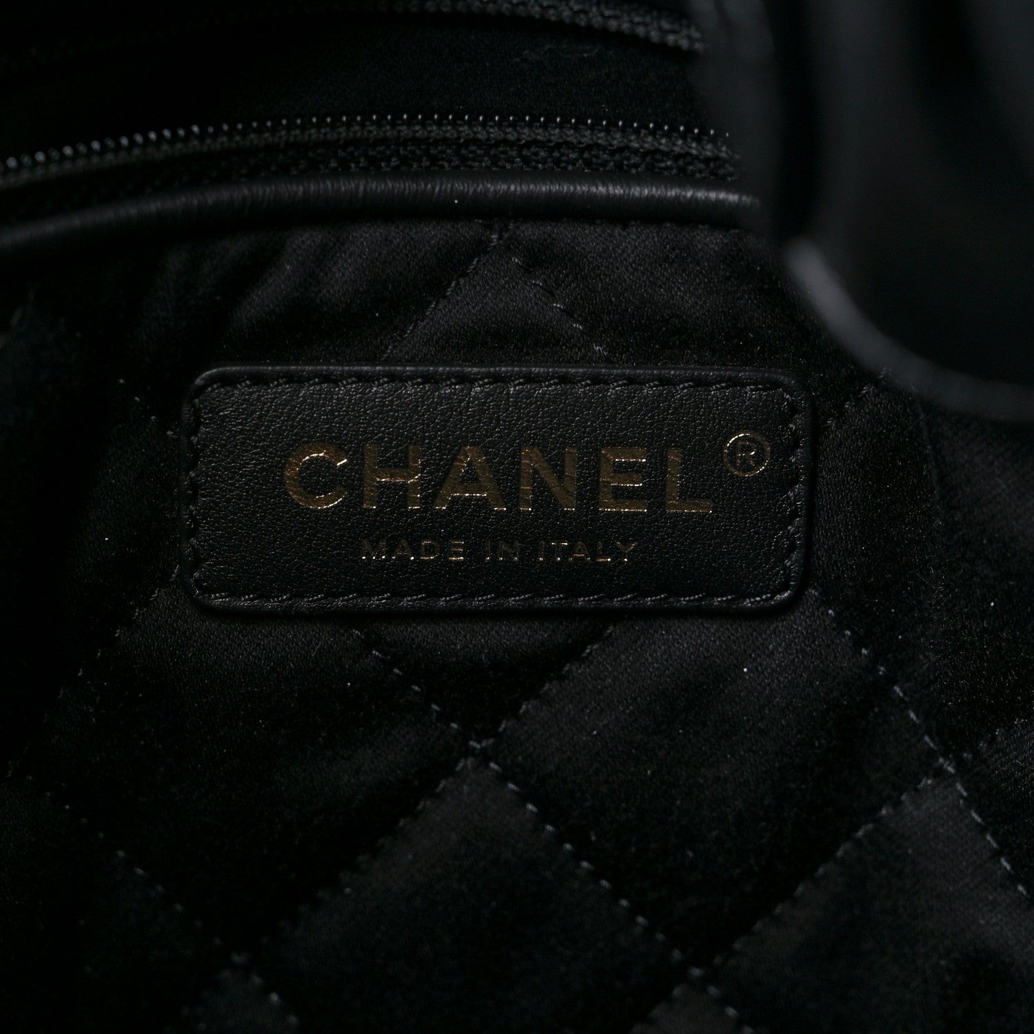 Chanel Shiny Calfskin Quilted Chanel 22 Backpack Black 7 of 9