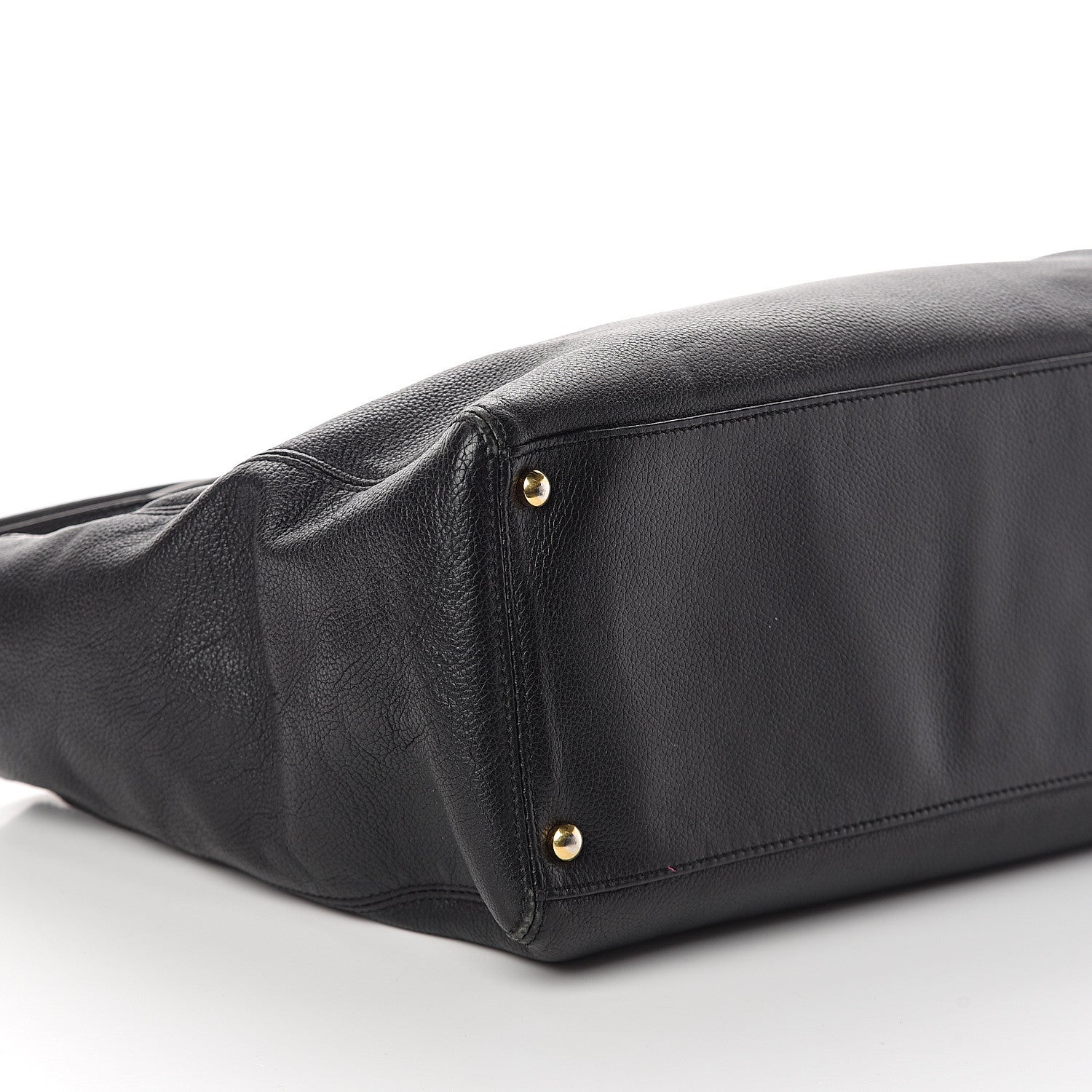 Chanel Calfskin Cerf Shopper Tote Black 8 of 9