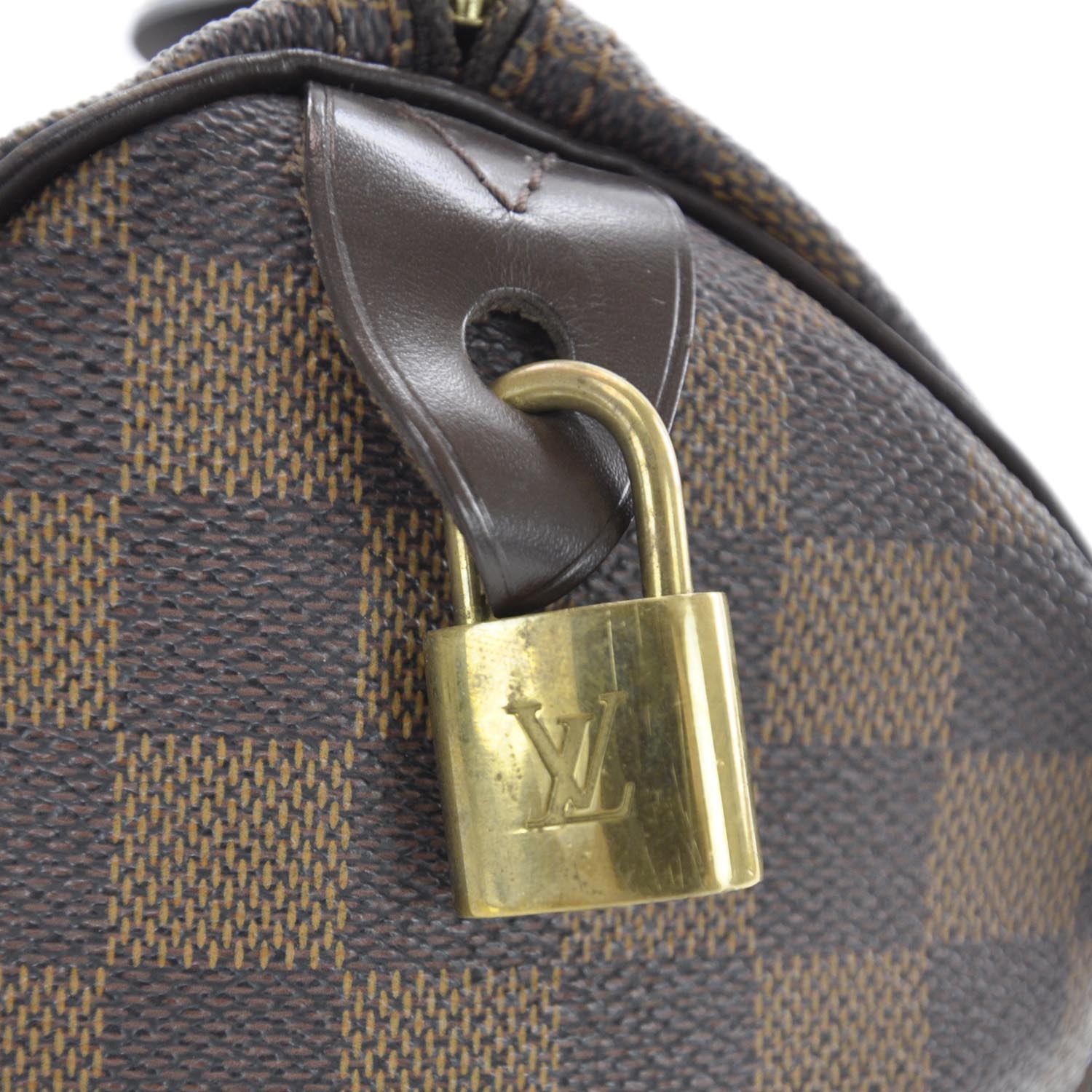 Louis Vuitton Damier Ebene Speedy 25 6 of 10