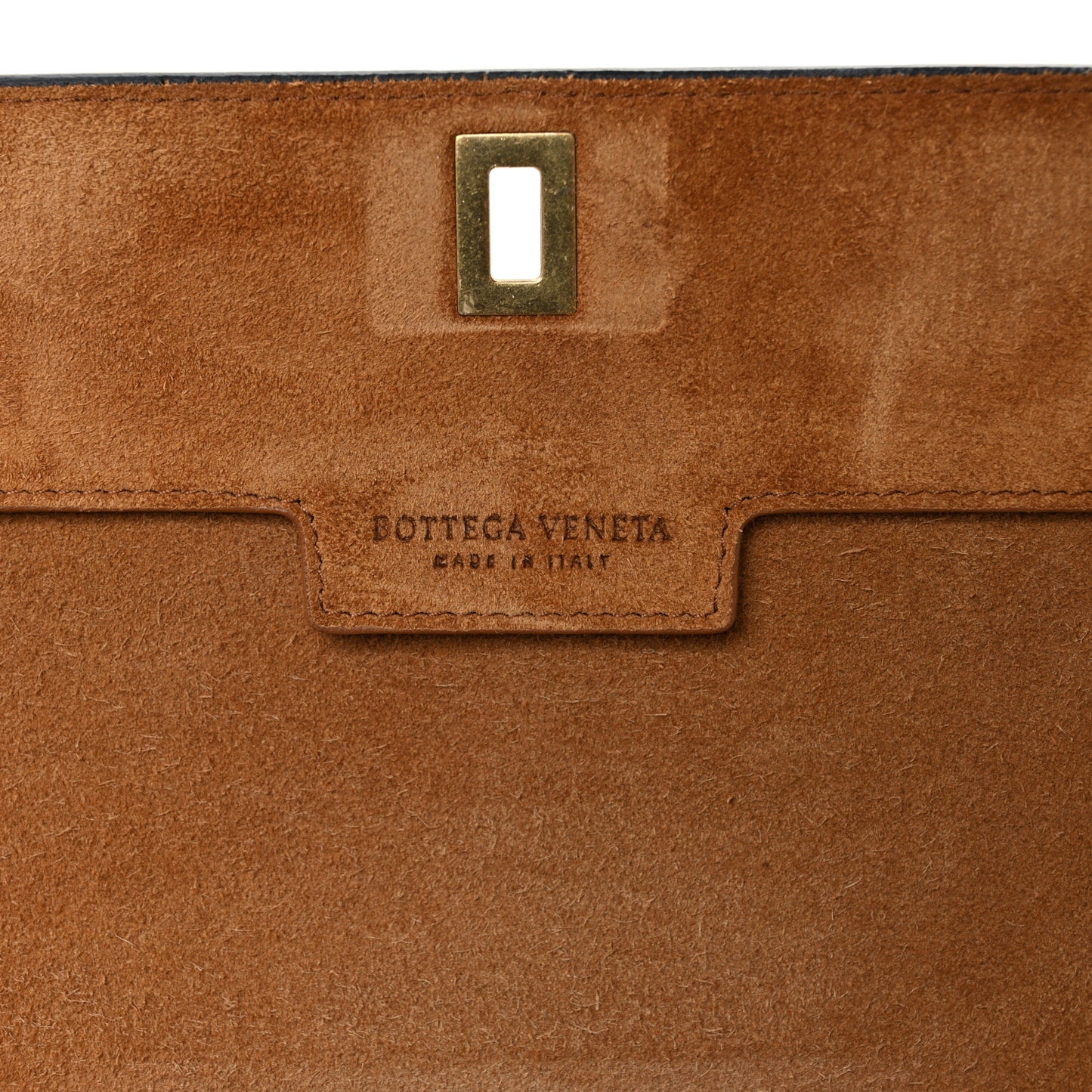 BOTTEGA VENETA Textured Calfskin Small BV Angle Shoulder Bag Black