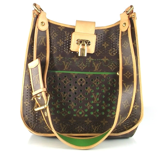 Louis Vuitton Monogram Perforated Musette Green 1 of 10