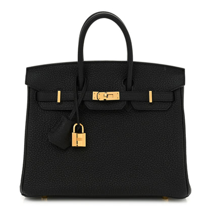Hermes Togo Birkin 25 Black 1 of 15