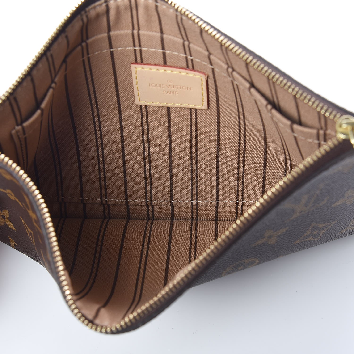 Louis Vuitton Monogram Neverfull MM GM Pochette 5 of 6