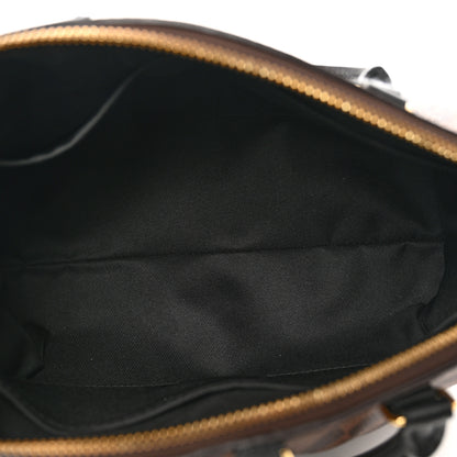 Louis Vuitton Damier Ebene Odeon Tote PM Black 6 of 9