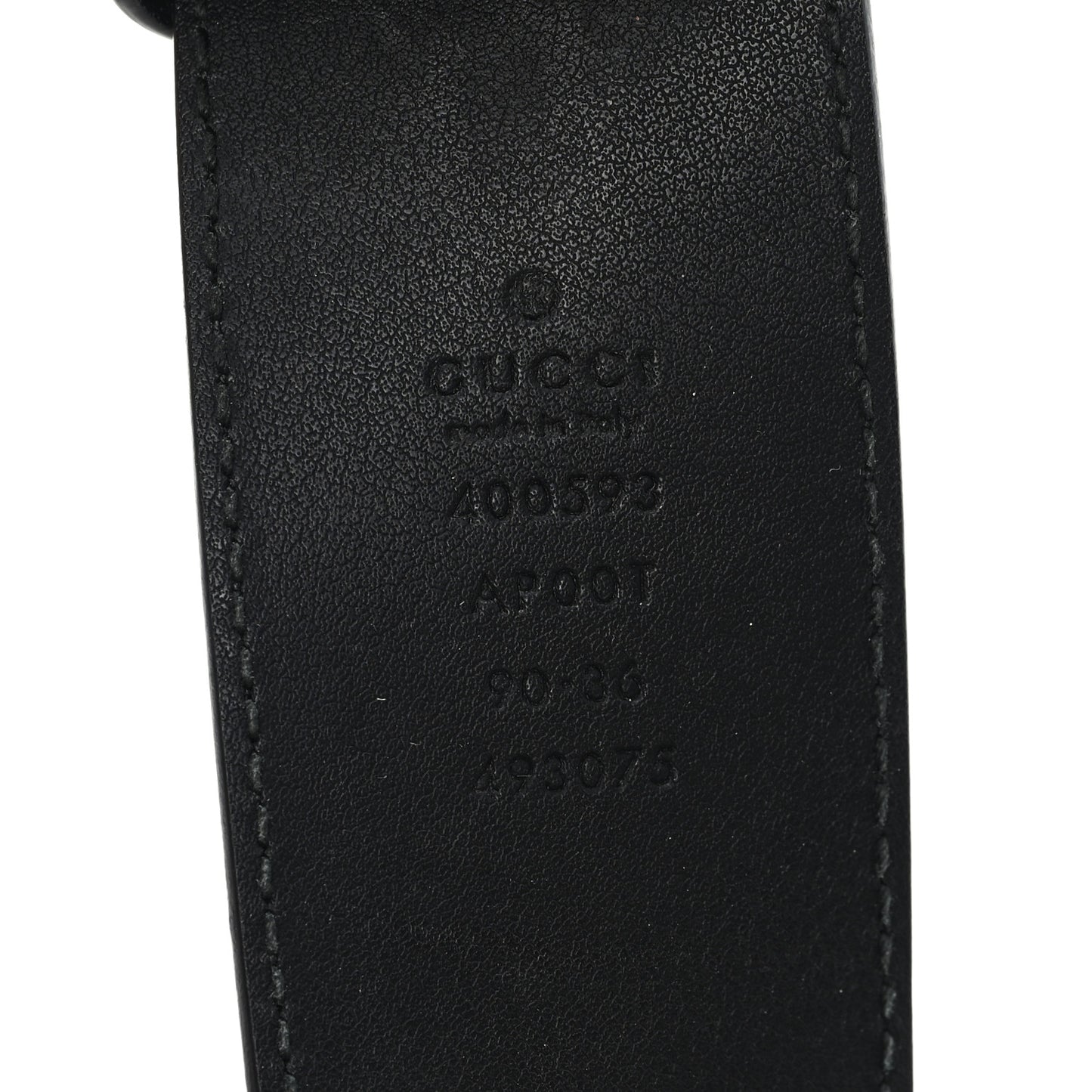 Calfskin Double G 40mm Belt 90 36 Black