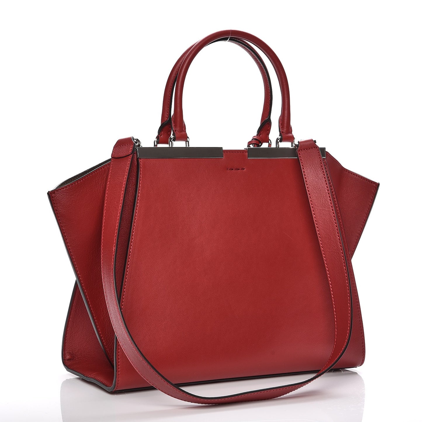 Vitello Dolce Petite 3Jours Tote Ribes