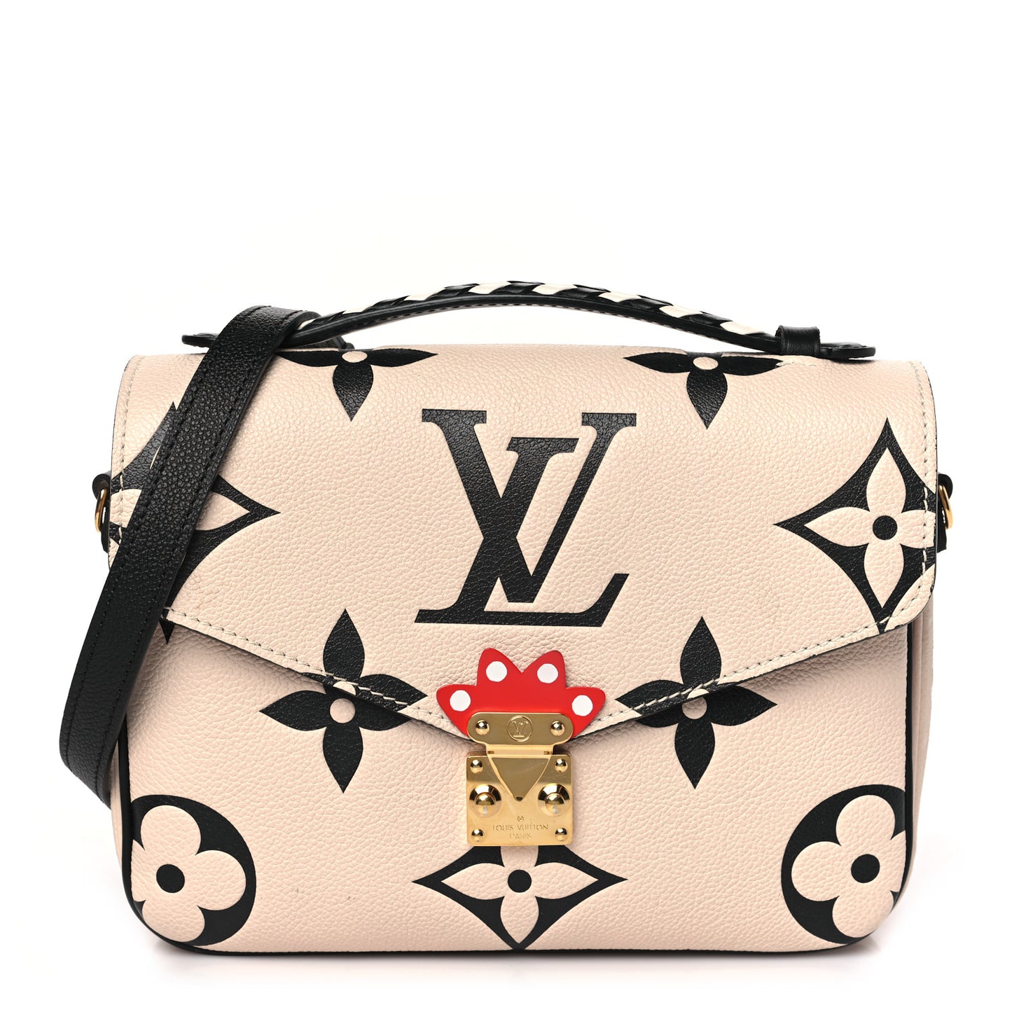 Empreinte Monogram Giant Crafty Pochette Metis Creme Black