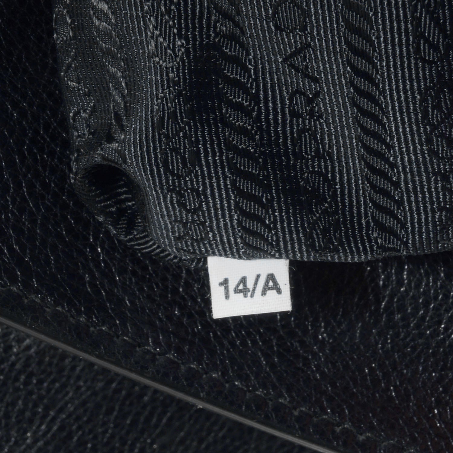 Prada Glace Calf Large Twin Pocket Tote Bag Baltico Black 8 of 9