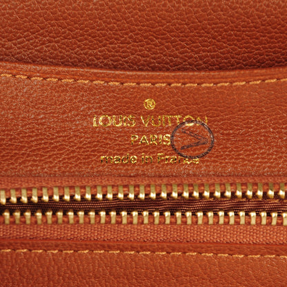Louis Vuitton Calfskin Heritage Long Wallet Caramel 6 of 7
