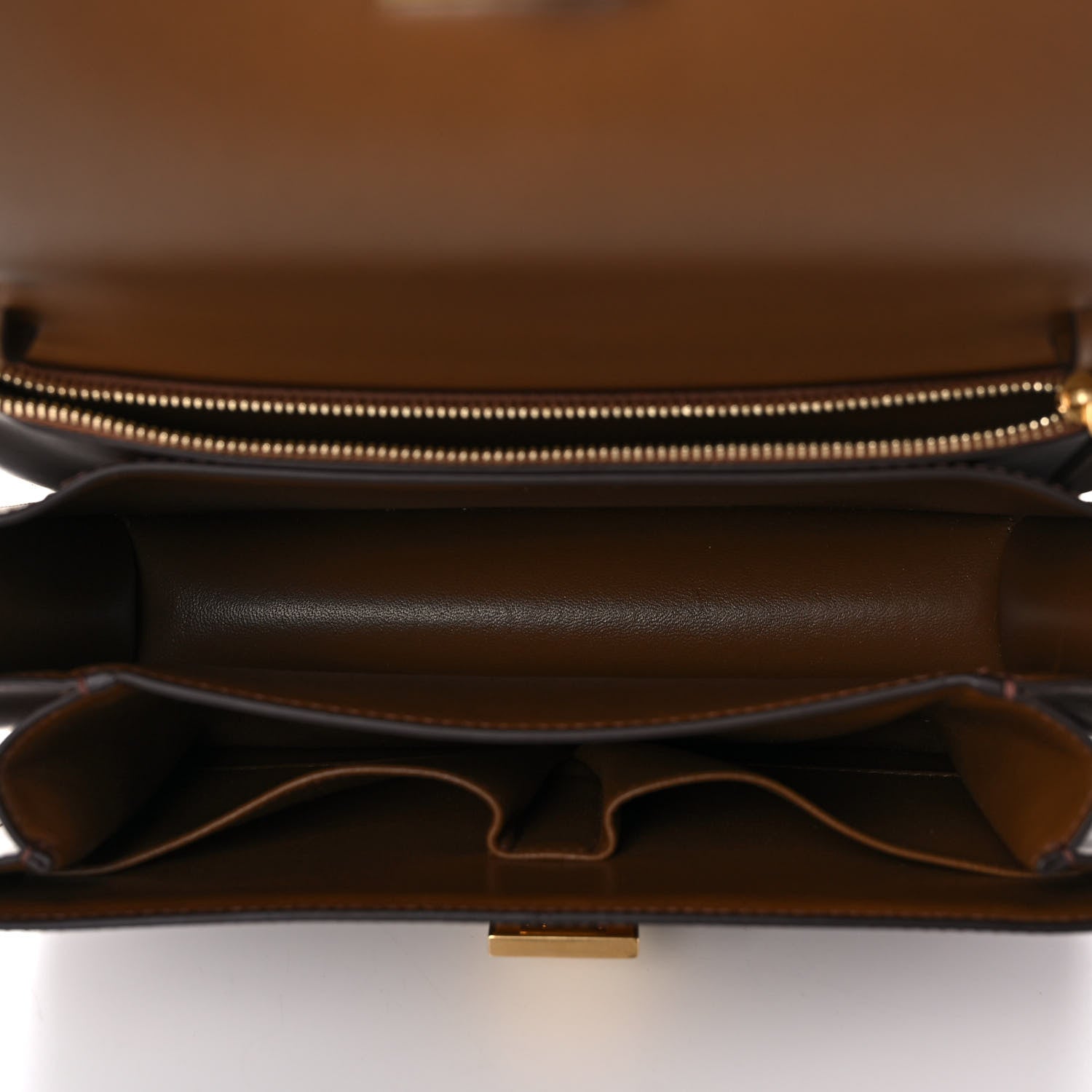 Celine Box Calfskin Medium Classic Box Flap Bag Camel 5 of 11