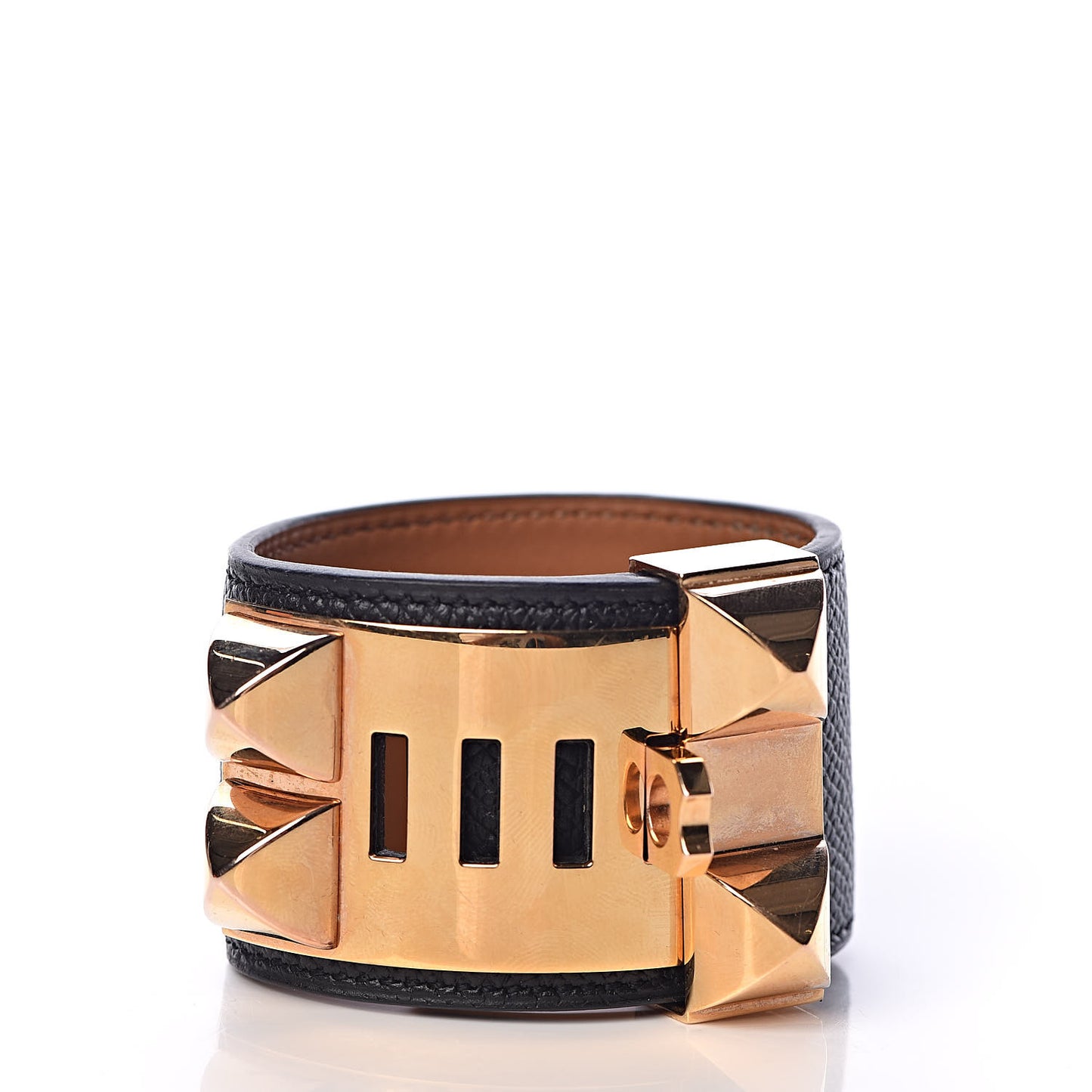 Epsom Collier de Chien CDC Bracelet XS Black