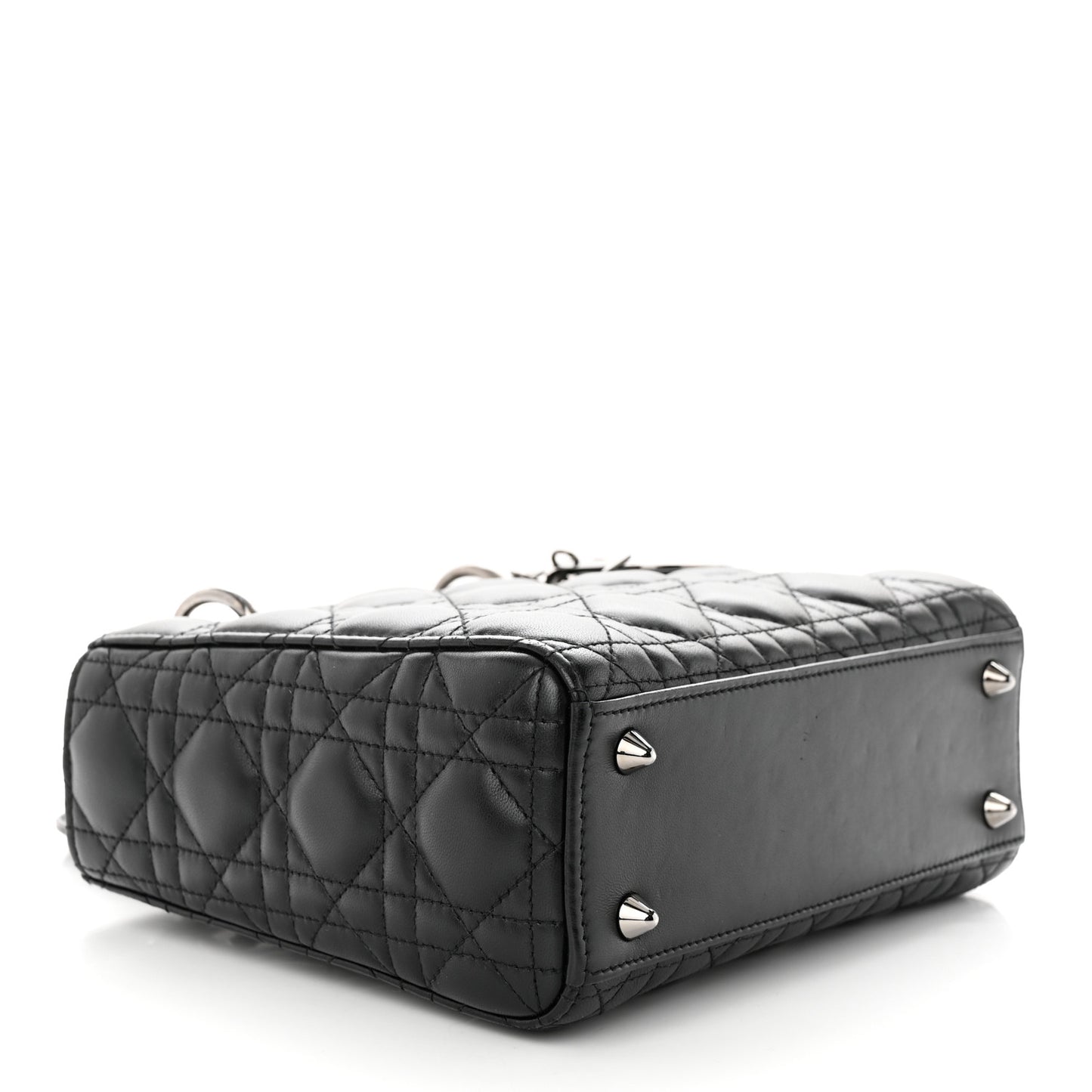 Lambskin Cannage Small My ABCDior Lady Dior Black