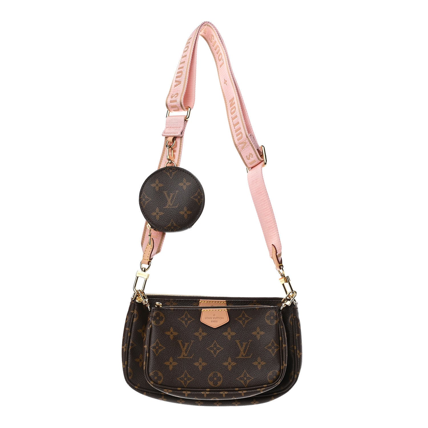 Louis Vuitton Monogram Multi Pochette Accessories Rose Clair 1 of 11