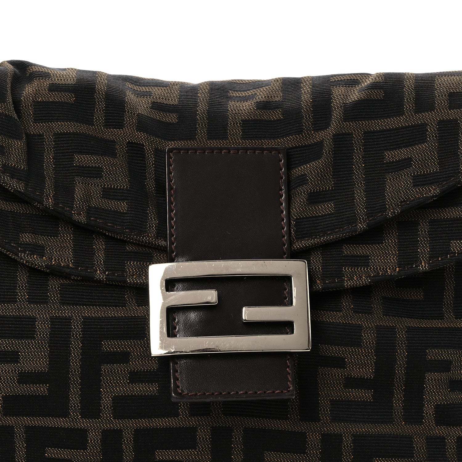 Fendi Zucca Baguette Brown 7 of 12