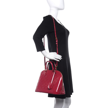 Louis Vuitton Vernis Alma PM Rose Indien 2 of 9