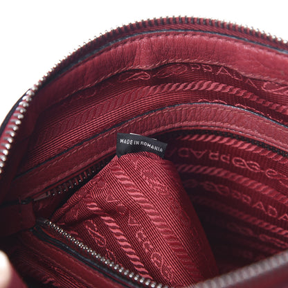 Prada Vitello Phenix Shopping Satchel Rosso 7 of 14