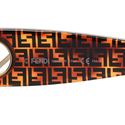 Fendi Acetate F is Fendi FF 51mm Cat Eye Sunglasses 0327/S Tortoise Orange 5 of 7
