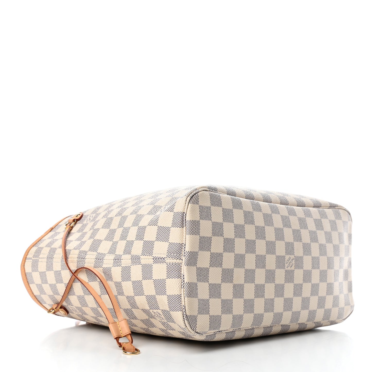 Damier Azur Neo Neverfull MM Rose Ballerine