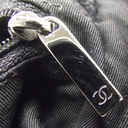 Chanel Tweed Boucle Knitting Bag Black 11 of 12