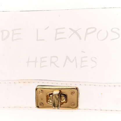 Hermes Vinyl Souvenir De L'Exposition Kelly Transparent 6 of 11