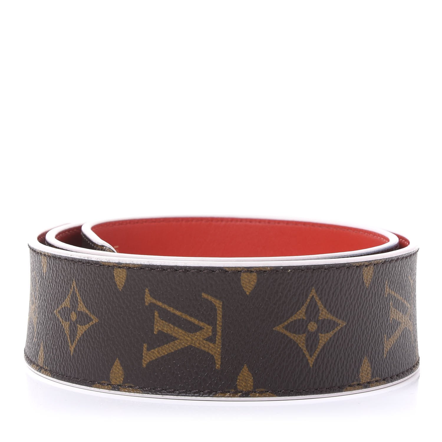 Louis Vuitton Monogram Bandouliere Shoulder Strap Red 2 of 5